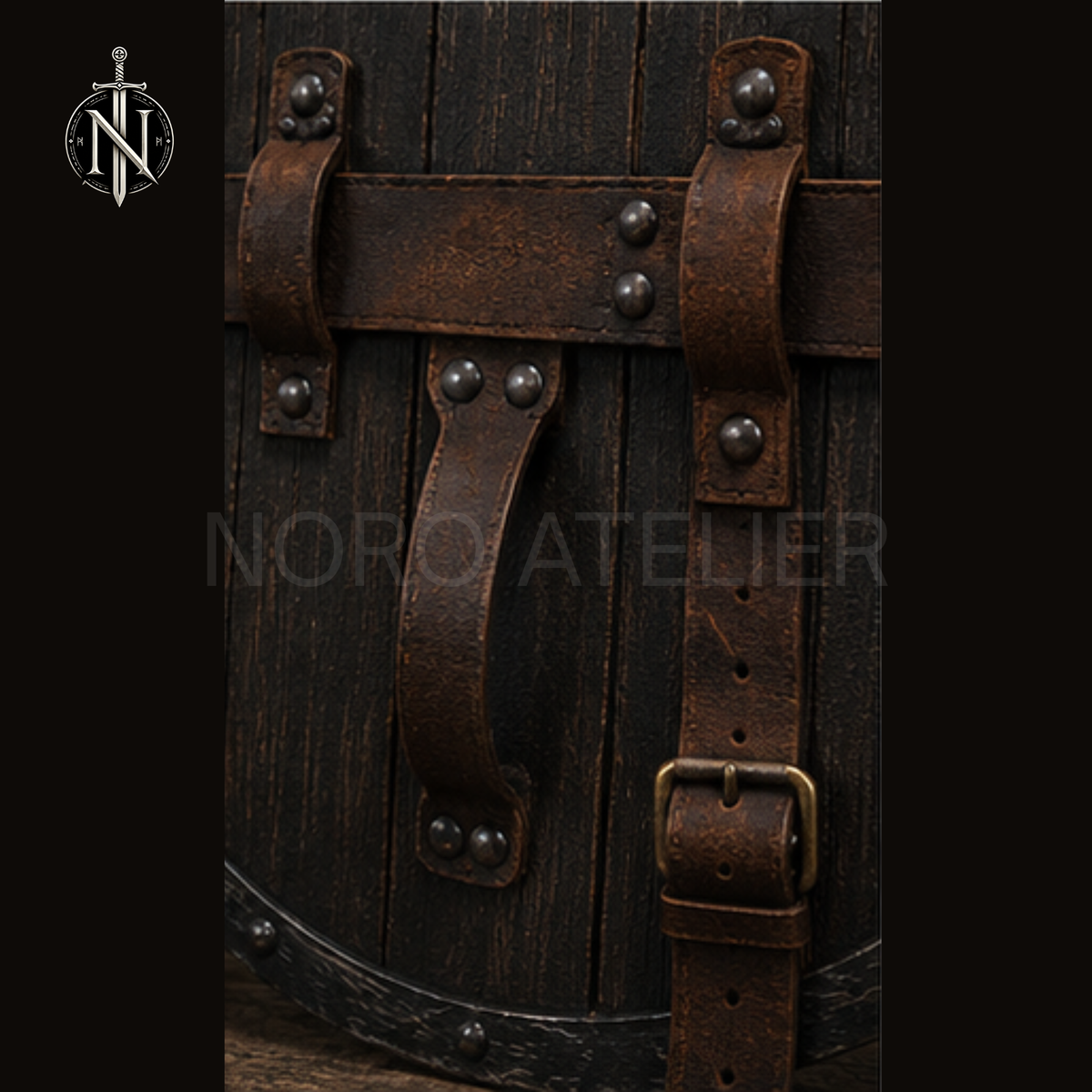 Ironwood Celtic Knotwork Shield
