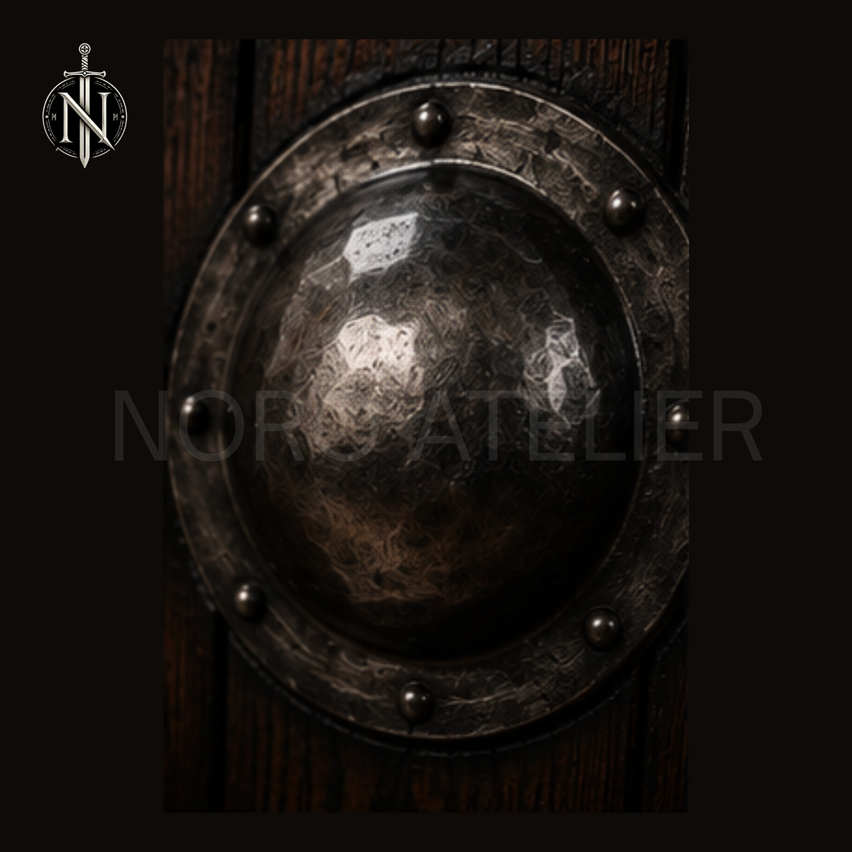 Ironwood Norse Round Shield