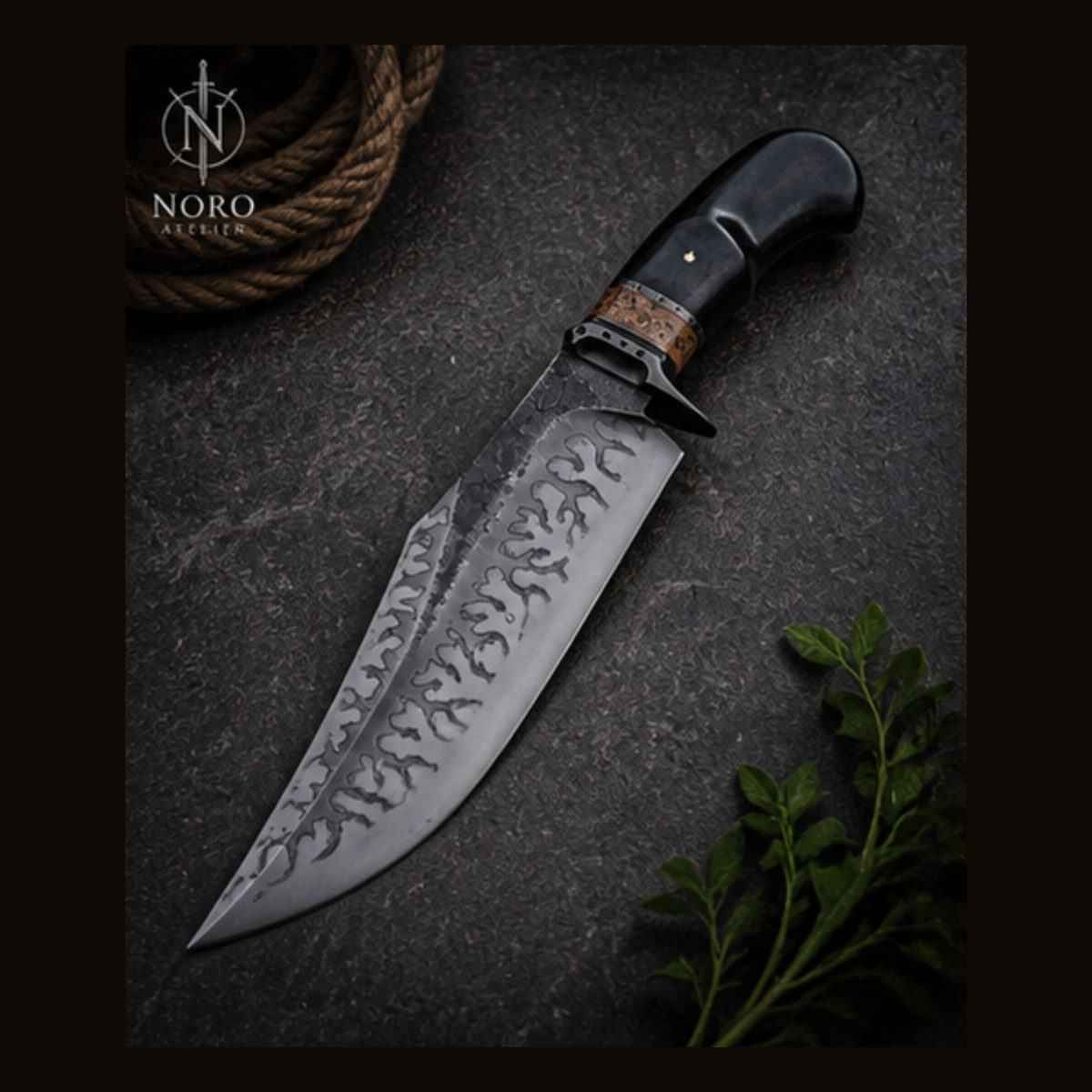 Ironwood Damascus Hunter