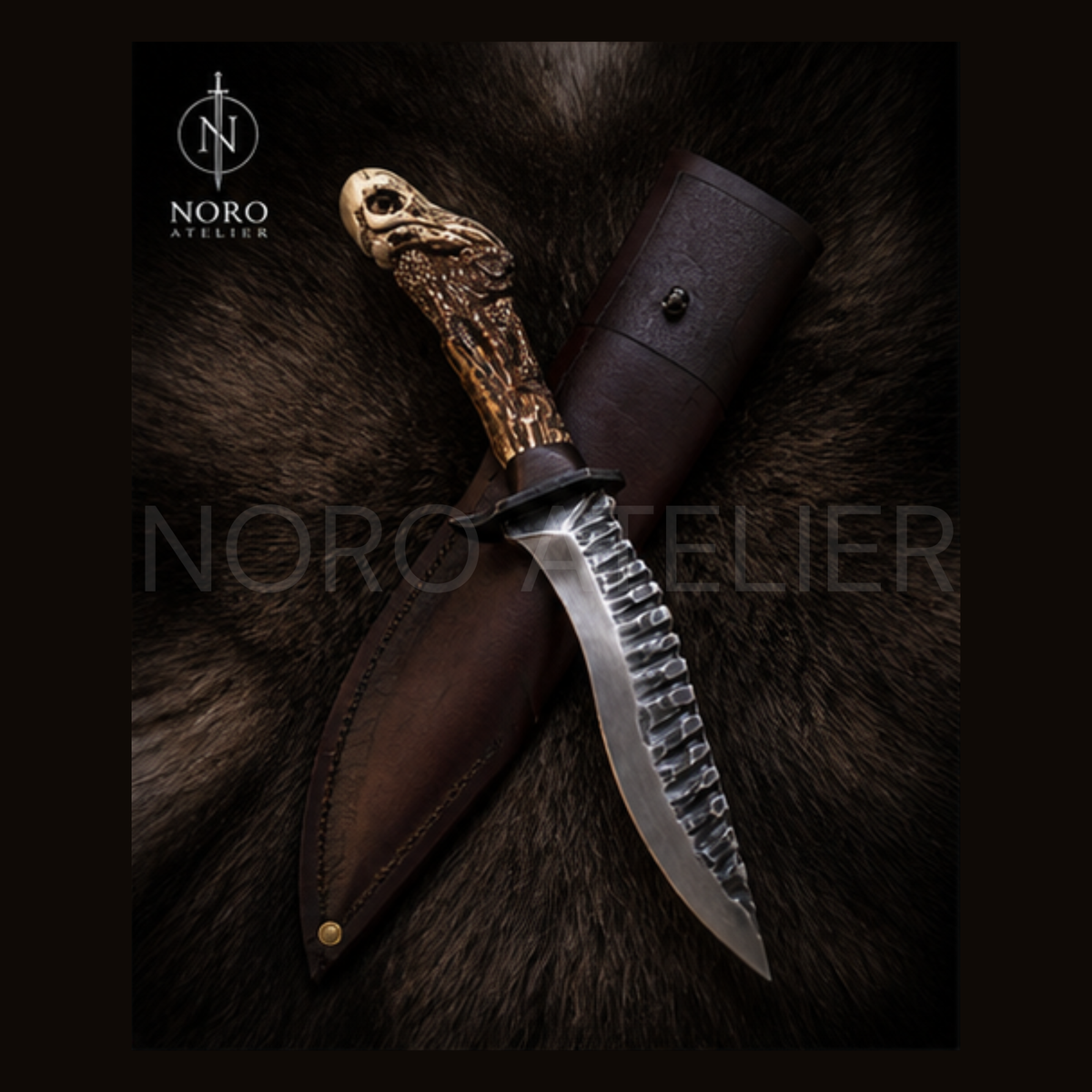 Ravenclaw Damascus Knife