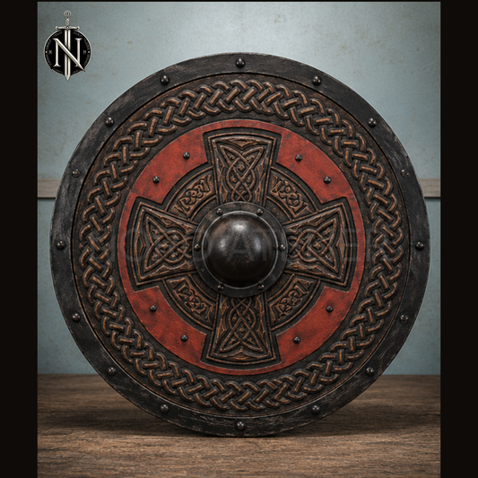 Ironwood Celtic Knotwork Shield