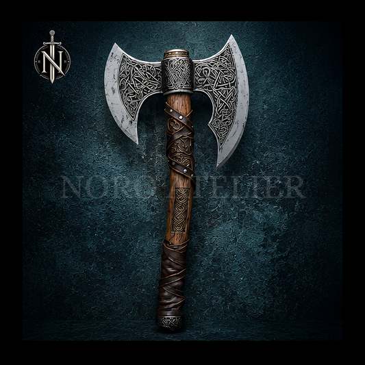 Norse Twinblade Axe