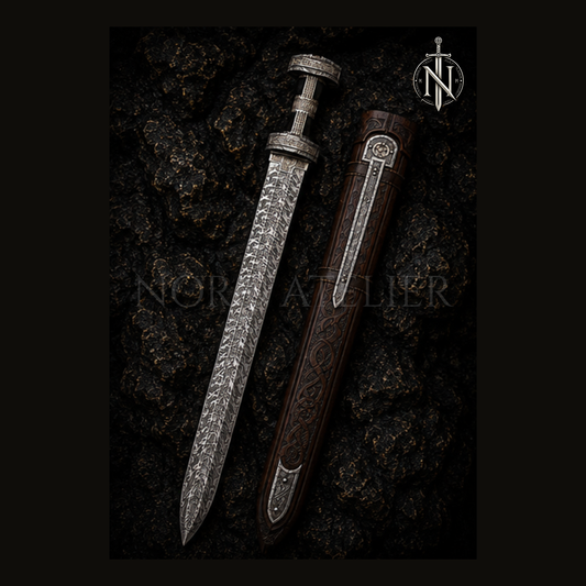 The Ironborn Damascus Sword