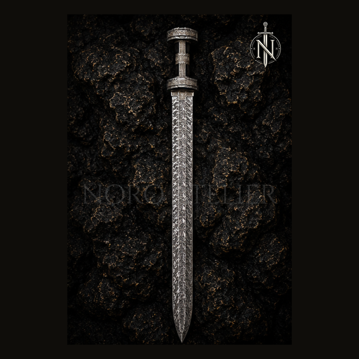 The Ironborn Damascus Sword