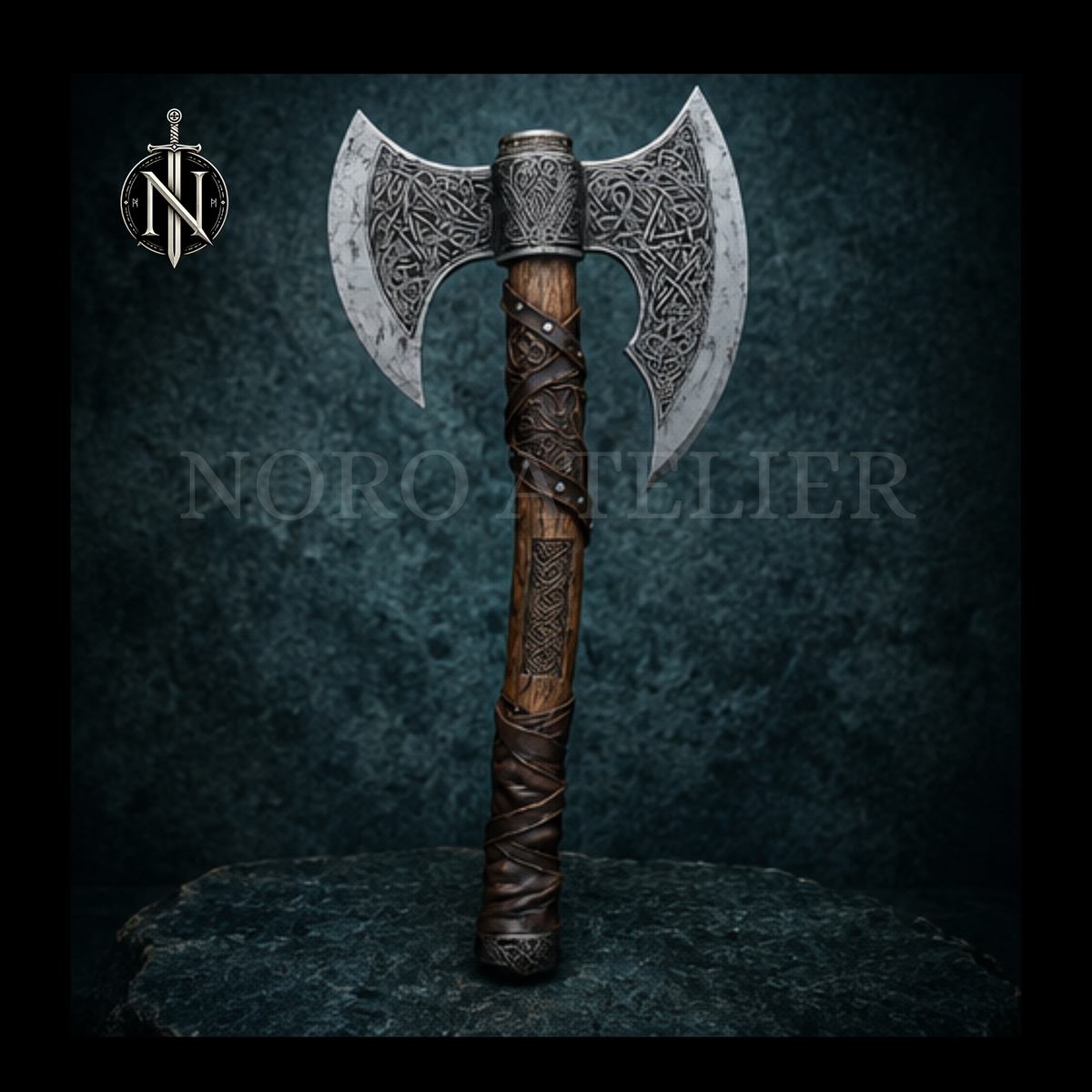 Norse Twinblade Axe