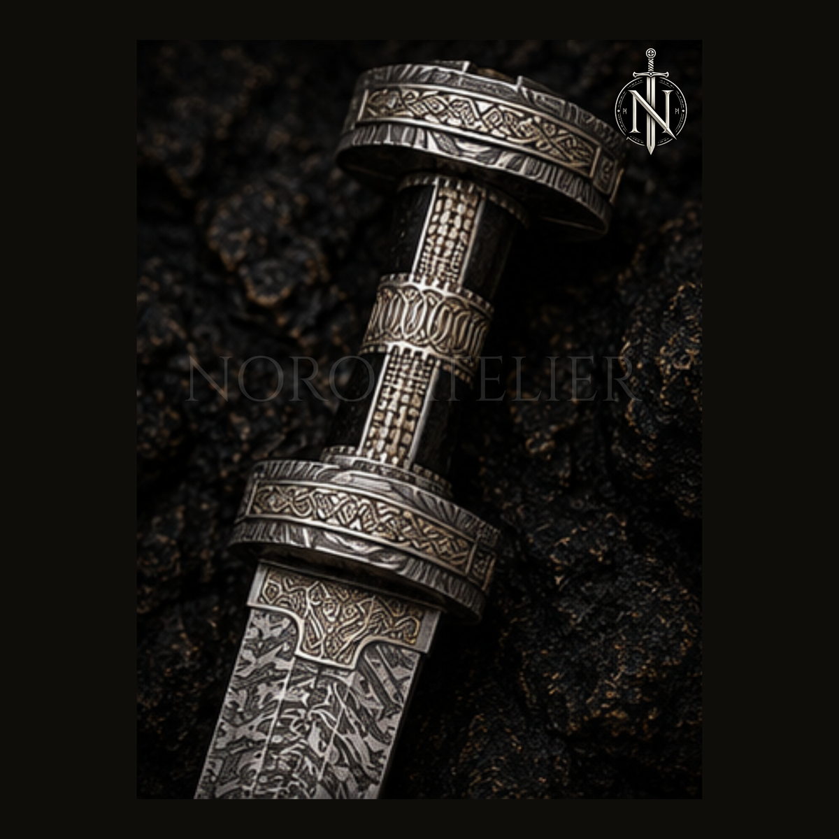 The Ironborn Damascus Sword