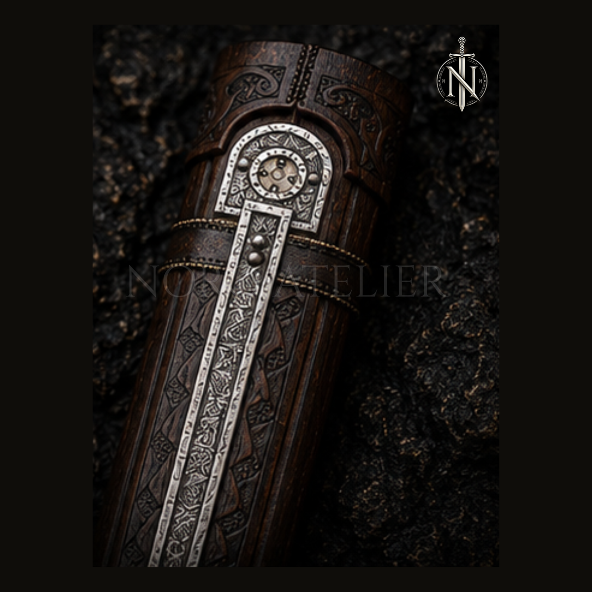 The Ironborn Damascus Sword