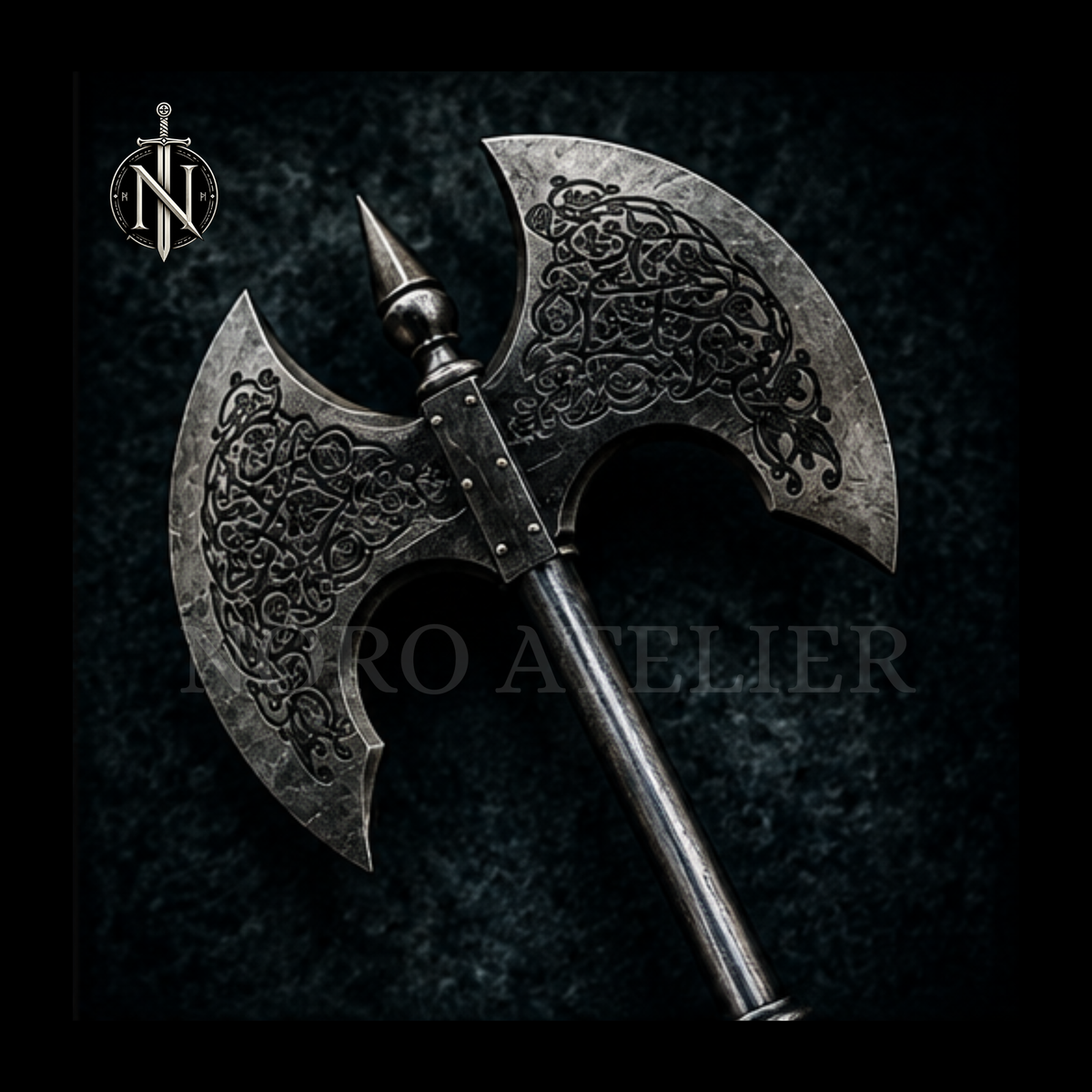Nordic Twinblade Axe