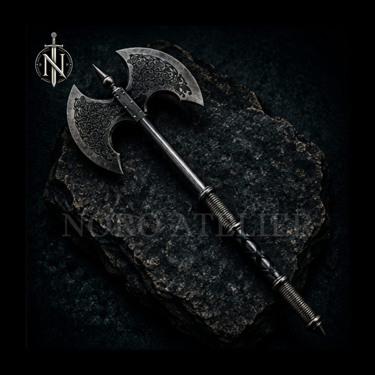 Nordic Twinblade Axe