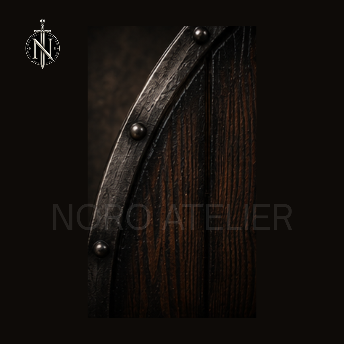 Ironwood Norse Round Shield