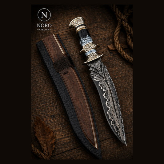 Forgehammer Damascus Knife