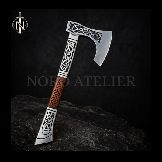 Nordic Knotwork Axe